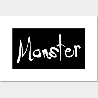 Monster (couples shirt) Posters and Art